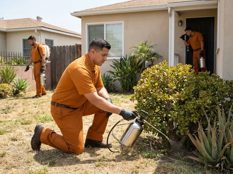 Flea and Tick Yard and Interior Control in Gardena, CA