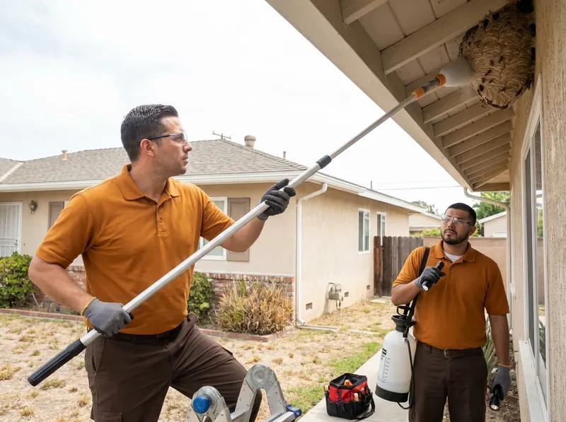 Wasp and Hornet Nest Removal in Gardena, CA
